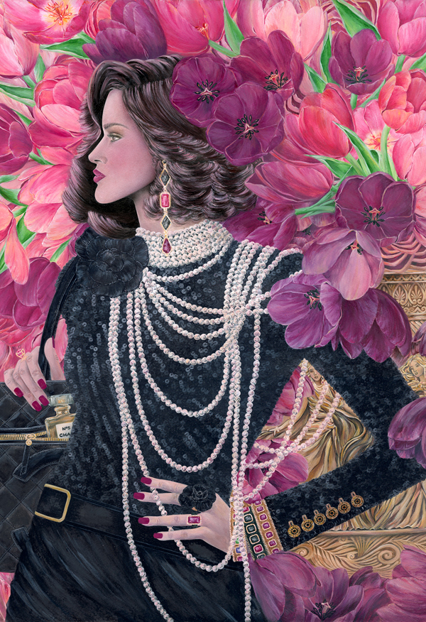 EM Isobel: My Grandmother's Pearls Fine Art Print - See Details